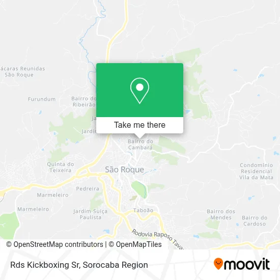 Rds Kickboxing Sr map