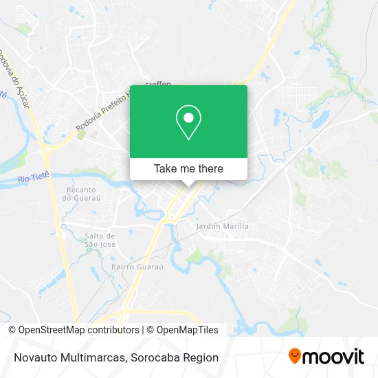Novauto Multimarcas map