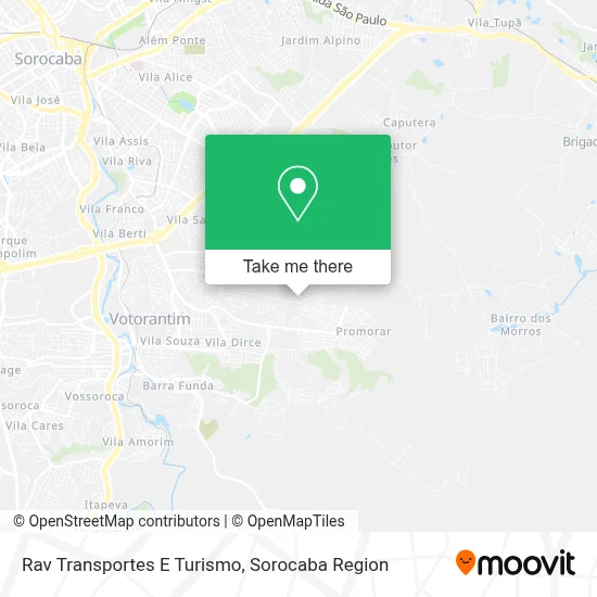 Rav Transportes E Turismo map