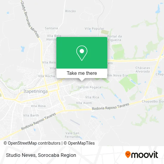 Studio Neves map