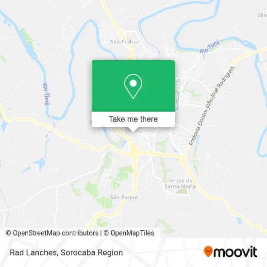 Rad Lanches map