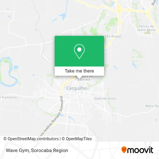 Wave Gym map