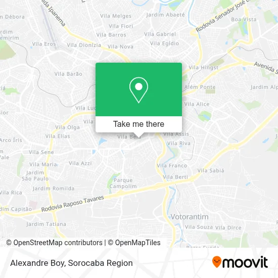 Alexandre Boy map