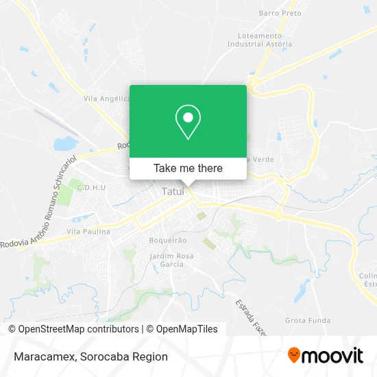 Maracamex map