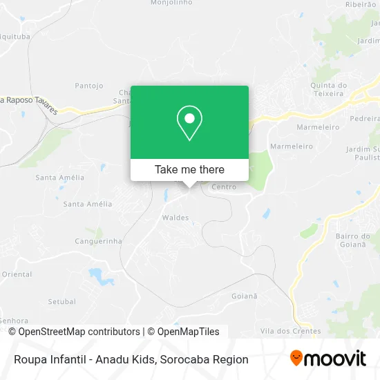Roupa Infantil - Anadu Kids map