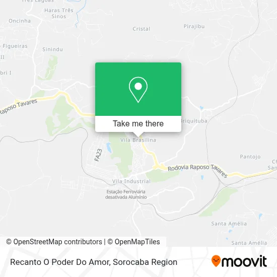 Recanto O Poder Do Amor map