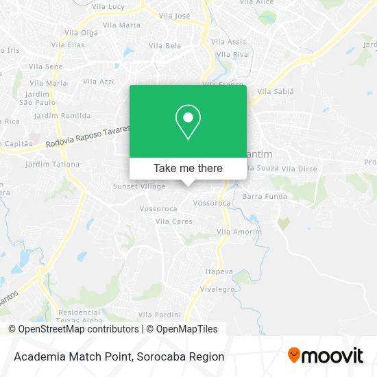 Academia Match Point map