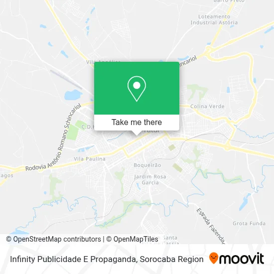 Infinity Publicidade E Propaganda map