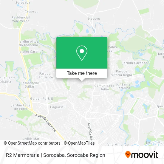 R2 Marmoraria | Sorocaba map