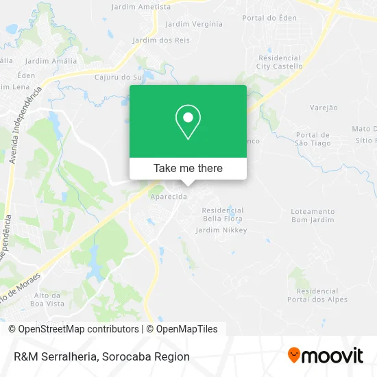 R&M Serralheria map
