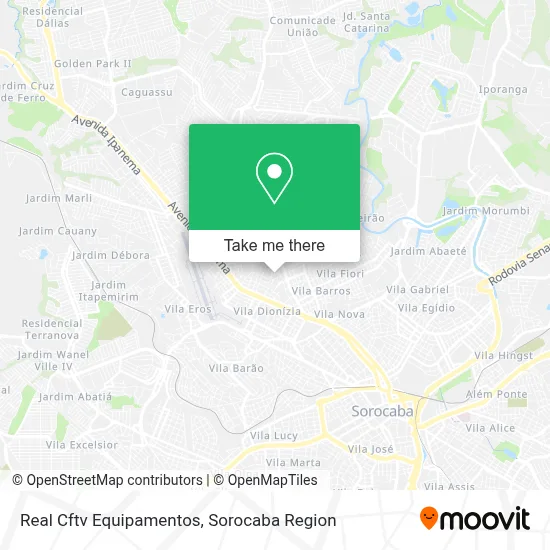 Real Cftv Equipamentos map