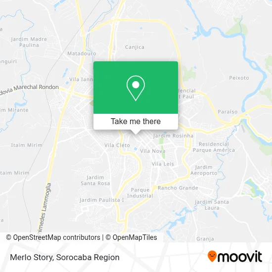 Merlo Story map