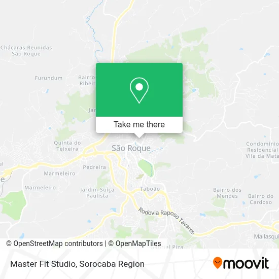 Master Fit Studio map