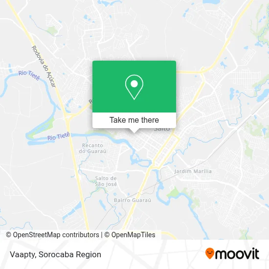 Vaapty map