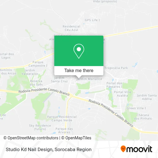 Studio Kd Nail Design map