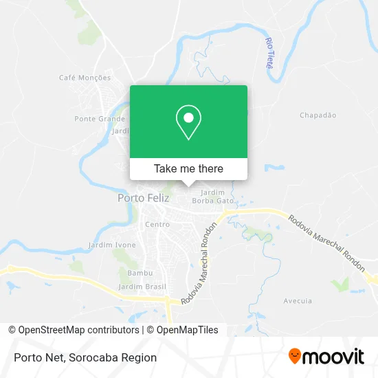 Porto Net map