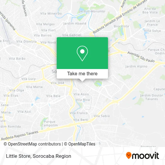 Little Store map