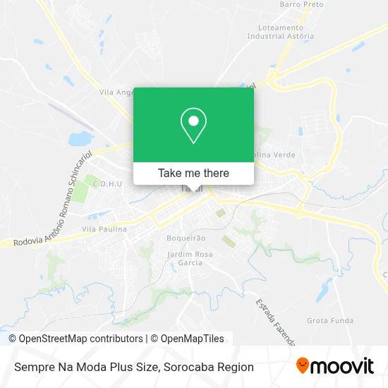 Sempre Na Moda Plus Size map