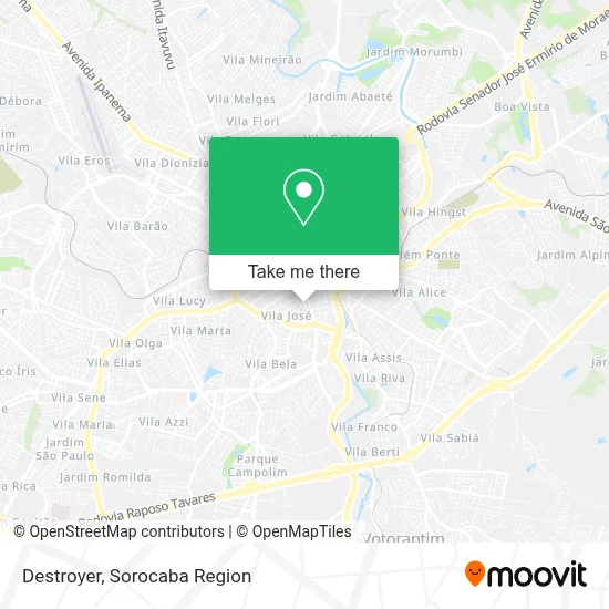 Destroyer map