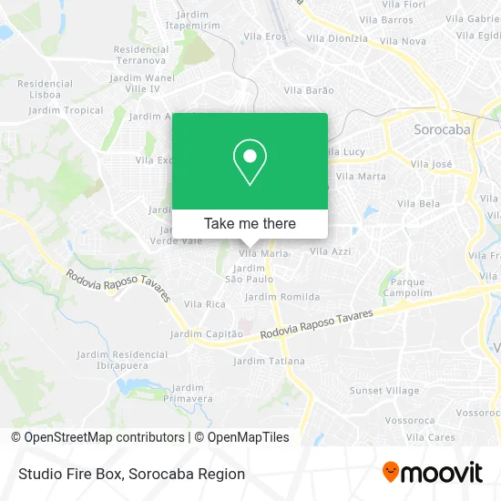 Studio Fire Box map