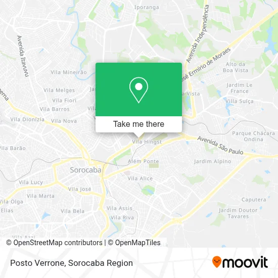 Posto Verrone map