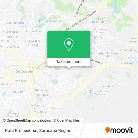 Rofe Profissional map