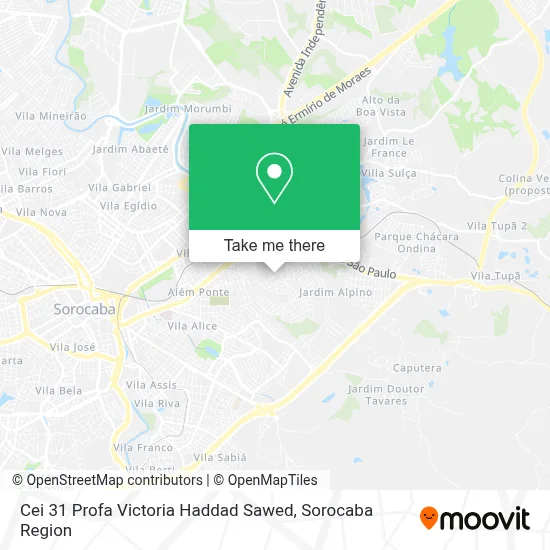 Cei 31 Profa Victoria Haddad Sawed map