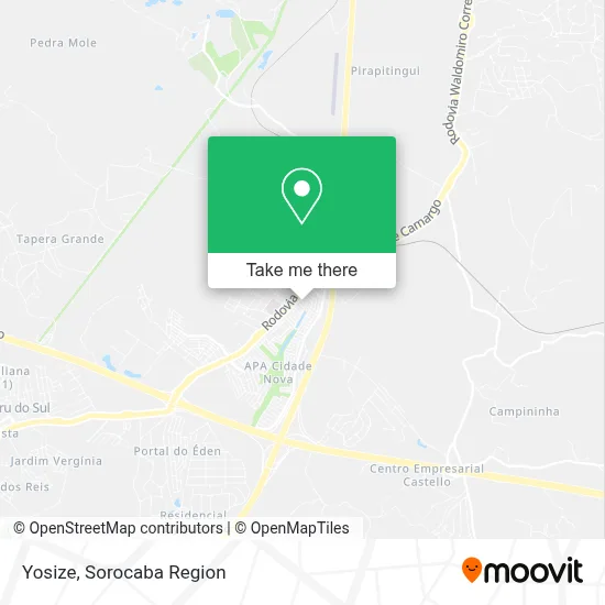 Yosize map