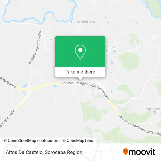 Altos Da Castelo map