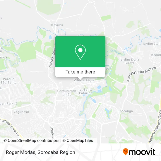Roger Modas map