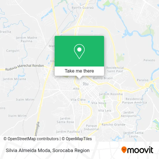 Silvia Almeida Moda map