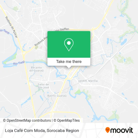 Loja Café Com Moda map