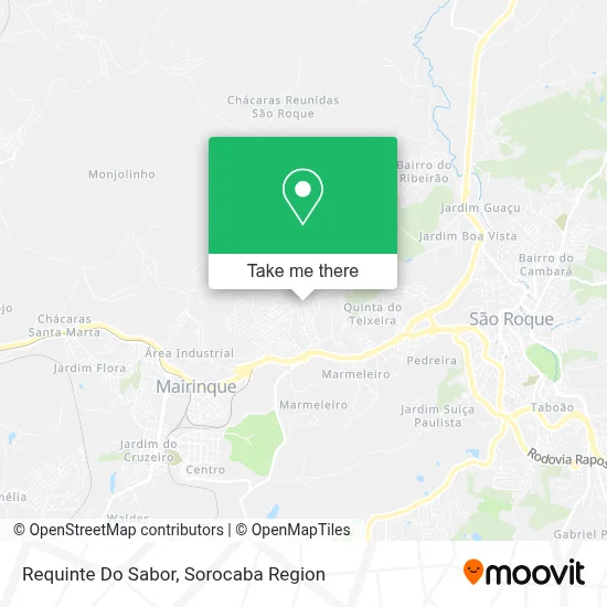 Requinte Do Sabor map