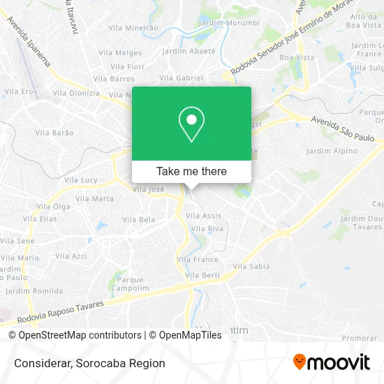 Considerar map