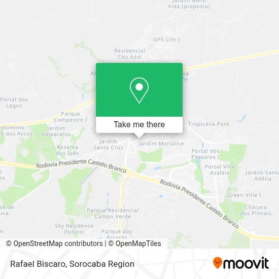 Rafael Biscaro map