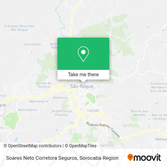 Soares Neto Corretora Seguros map