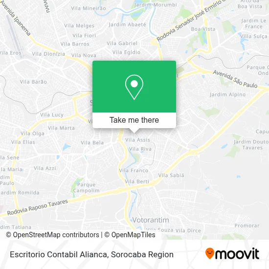 Escritorio Contabil Alianca map