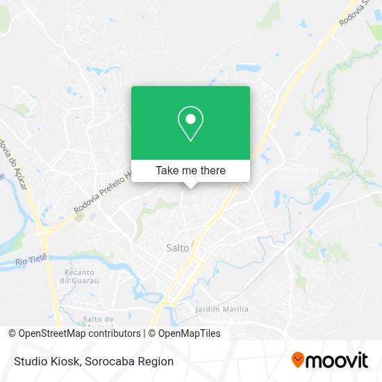 Studio Kiosk map