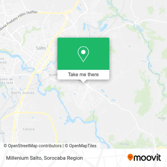 Millenium Salto map