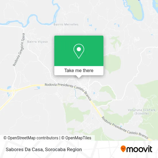Sabores Da Casa map