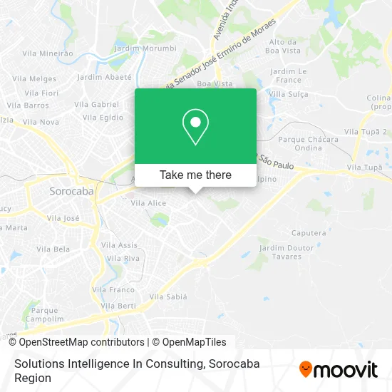 Solutions Intelligence In Consulting map