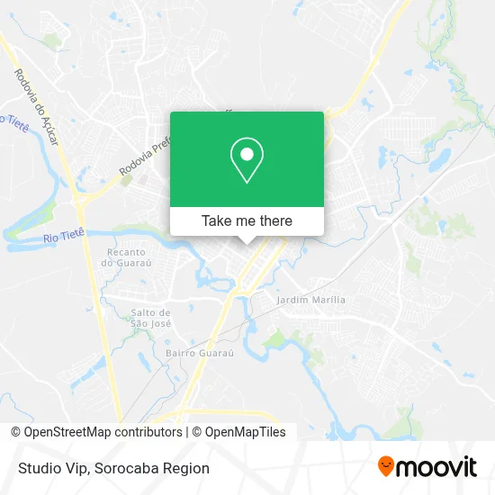Studio Vip map