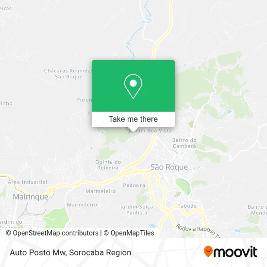 Auto Posto Mw map