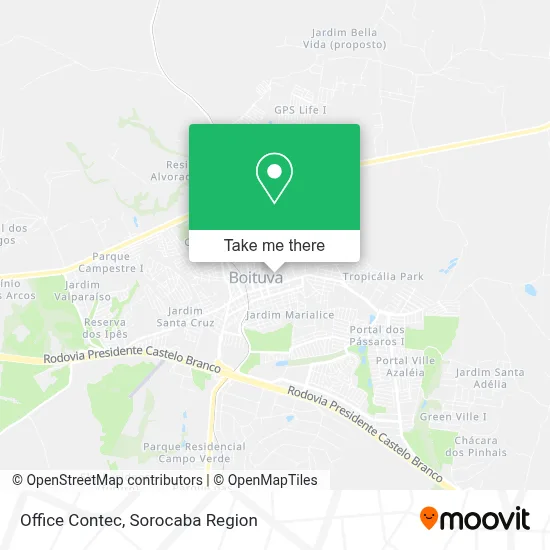 Office Contec map