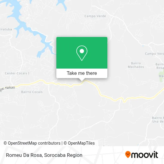 Romeu Da Rosa map