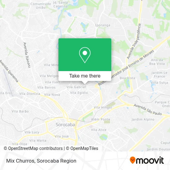 Mix Churros map