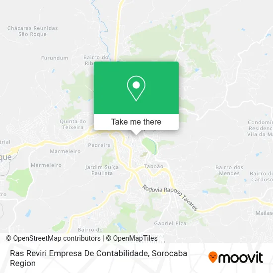 Ras Reviri Empresa De Contabilidade map