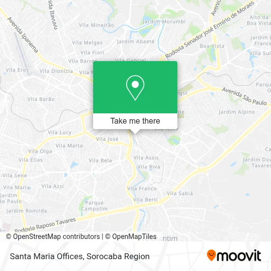 Santa Maria Offices map
