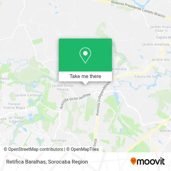 Retifica Baralhas map