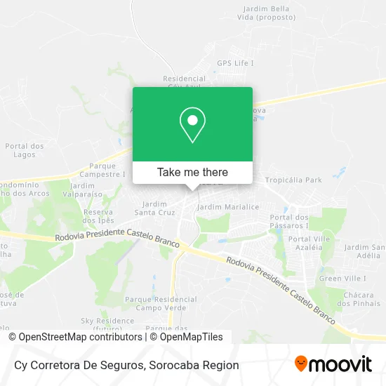 Cy Corretora De Seguros map
